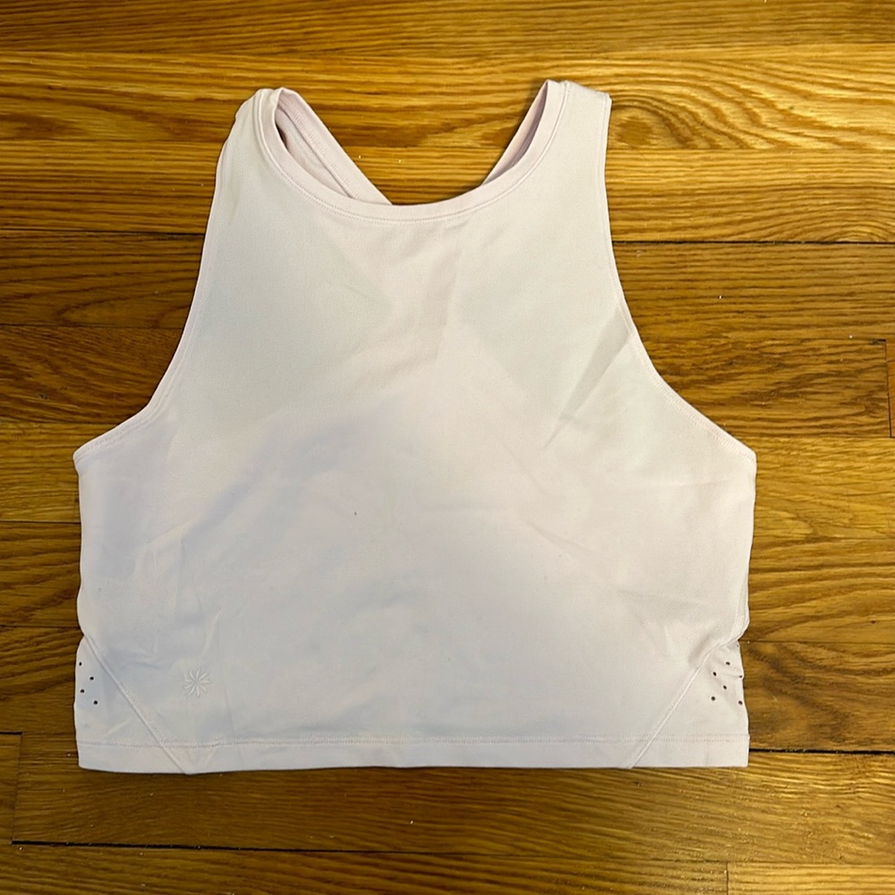 Athleta Pink Crop Top, size S